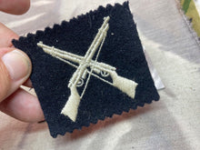 Load image into Gallery viewer, Original Vintage British / German Army Rifleman's Badge - The Militaria Shop