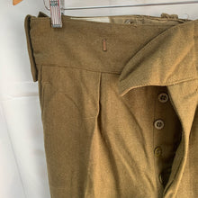 Load image into Gallery viewer, Original British Army No.2 Dress Uniform Trousers - Size 29 - 32" Waist - The Militaria Shop