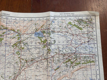 Load image into Gallery viewer, Original WW2 British Army OS Map of Scotland - Lock Lomond - The Militaria Shop