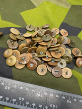 Load image into Gallery viewer, 15 x Original WW2 British Army Economy Issue Tunic Buttons - The Militaria Shop