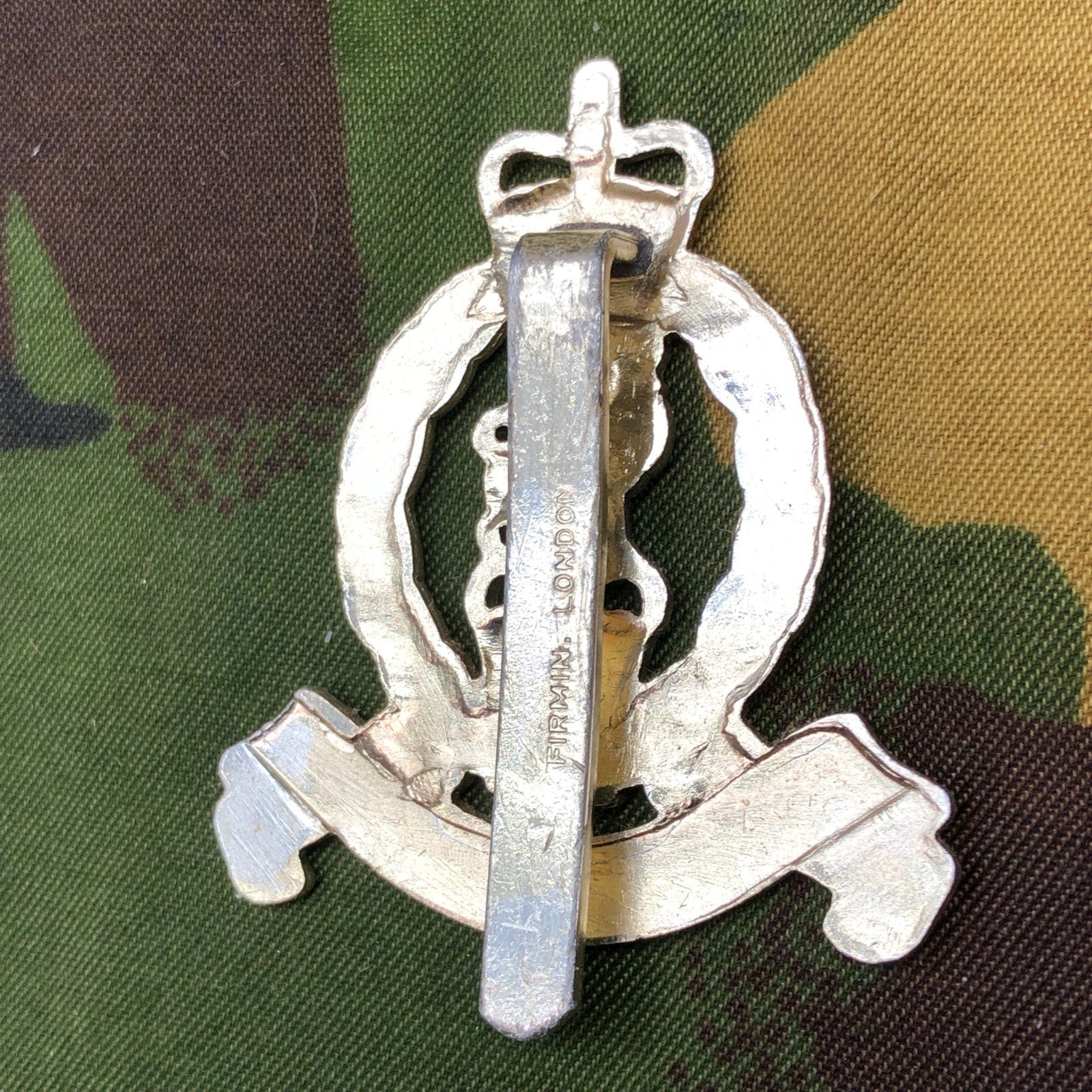 Original British Staybrite Army Cap Badge - Adjutant General's Corps - The Militaria Shop