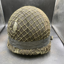 Load image into Gallery viewer, Genuine Dutch Army M53 Euroclone of WW2 US M1 Camouflaged Helmet & Liner Set - The Militaria Shop