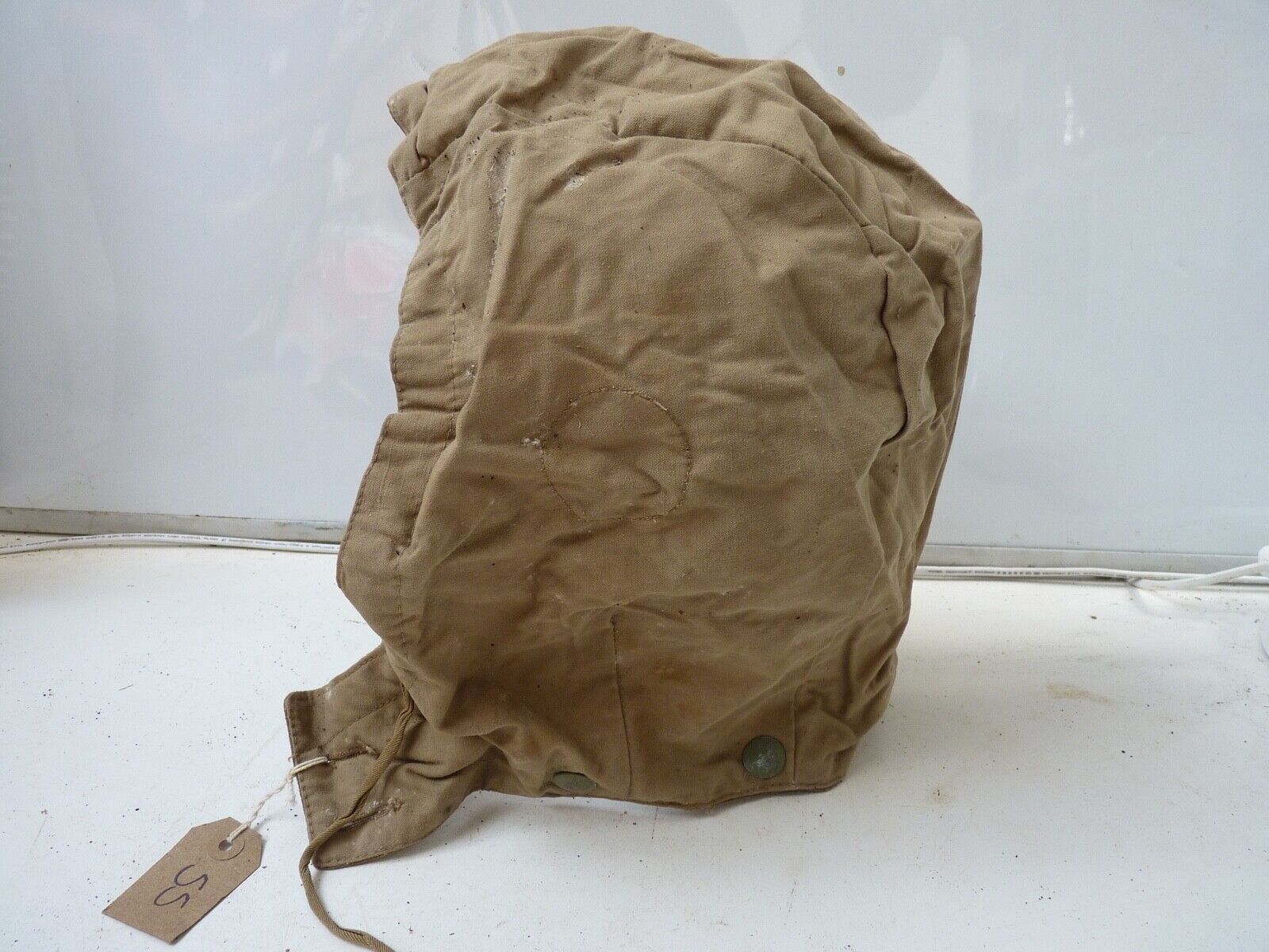 Original WW2 Pattern British Army Pixie Tank Suit Hood - The Militaria Shop