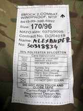 Load image into Gallery viewer, Genuine British Army MTP Camouflaged Windproof Smock - Size 170/96 - The Militaria Shop