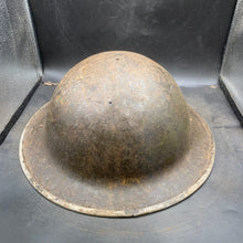 Load image into Gallery viewer, Original WW2 British Army Mk2 "Brodie" Combat Helmet - The Militaria Shop