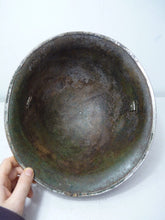Charger l'image dans la galerie, Mk3 Canadian / British Army Original WW2 Turtle Helmet High Rivet - The Militaria Shop