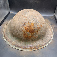 Load image into Gallery viewer, Original WW2 British Army Mk2 "Brodie" Combat Helmet - The Militaria Shop