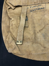 Load image into Gallery viewer, Original WW2 British Army 37 Pattern Webbing 1942 Dated Large Pack - The Militaria Shop