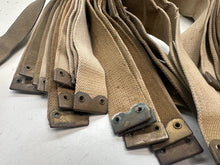 Load image into Gallery viewer, Bulk Lot of 23 WW2 British Army 37 Pattern Yoke Shoulder Straps - The Militaria Shop