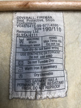 Load image into Gallery viewer, Coverall Suit British Army Royal Navy Fireman Heat Protective Ships Firefighters - The Militaria Shop