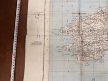 Load image into Gallery viewer, Original WW2 British Army RAF Navy Base Map of South Wales - Swansea & Cardiff - The Militaria Shop