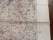 Load image into Gallery viewer, Original WW2 British Army GSGS OS Map of Great Britain - Burton & Walsall - The Militaria Shop