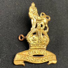 Load image into Gallery viewer, Original British Army WW1 / WW2 Canadian Provost Corps Cap Badge - The Militaria Shop