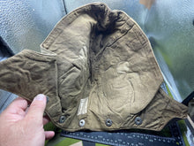 Charger l'image dans la galerie, Original British Army Tankers Khaki Pixie Suit Detachable Hood with Label - The Militaria Shop