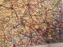 Load image into Gallery viewer, Original WW2 British Army RAF Navy Base Map of England - Midlands - Birmingham - The Militaria Shop