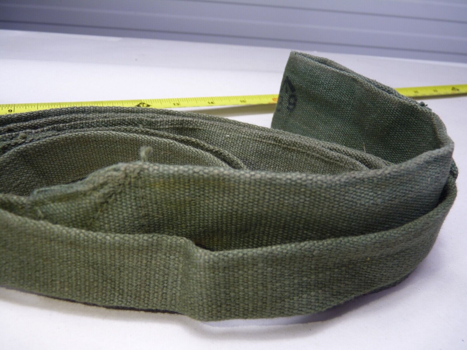 Original WW2 British Army 44 Pattern Shoulder / Extended Equipment Strap - 1945 - The Militaria Shop