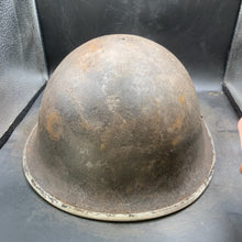 Load image into Gallery viewer, Original WW2 British/Canadian Army Mk3 "Turtle" Combat Helmet - The Militaria Shop