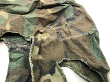 Load image into Gallery viewer, Original US Army Vietnam War Era M1 Camo Helmet Cover - Local Find - Combat Worn - The Militaria Shop