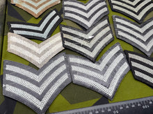 Load image into Gallery viewer, Group of Original British Army Sleeve Rank Insignia - The Militaria Shop