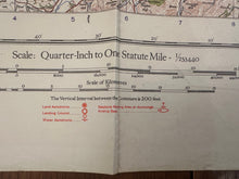 Load image into Gallery viewer, Original WW2 British Army RAF Navy Base Map of Scotland - The Forth, Clyde & Tay - The Militaria Shop