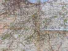 Load image into Gallery viewer, Original WW2 British Army GSGS Map of Scotland - Edinburgh - The Militaria Shop