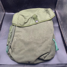 Load image into Gallery viewer, Genuine British Army Surplus OD Green Gas Mask Bag Haversack - The Militaria Shop