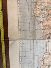 Load image into Gallery viewer, Original WW2 British Army GSGS OS Map of Wales - Barmouth & Aberystwyth - The Militaria Shop