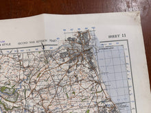 Charger l'image dans la galerie, Original WW2 British Army GSGS OS Map of Great Britain - Durham & Sunderland - The Militaria Shop