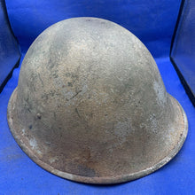 Charger l'image dans la galerie, Original WW2 Mk3 Canadian / British Army Turtle Helmet High Rivet - The Militaria Shop