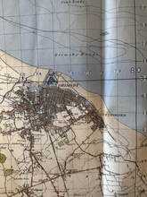 Load image into Gallery viewer, Original WW2 British Army GSGS OS Map of England & Wales - Mouth of the Humber - The Militaria Shop
