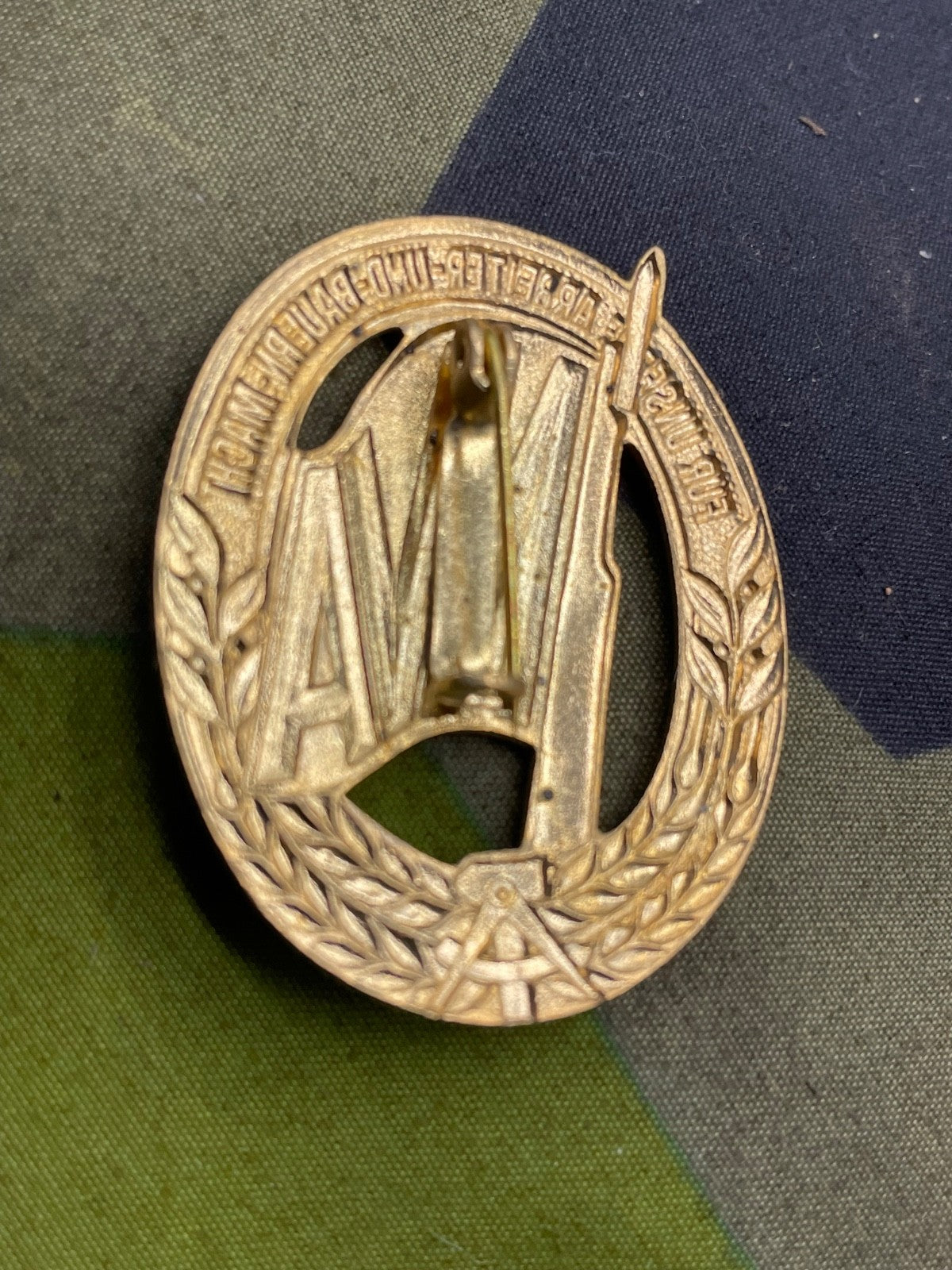 Original German Army DDR Militärsportabzeichen Badge for the NVA - The Militaria Shop
