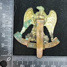 Load image into Gallery viewer, Genuine WW2 British Army Brass Cap Badge - Royal Scots Greys - The Militaria Shop