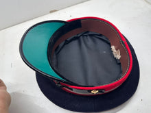Lade das Bild in den Galerie-Viewer, Genuine British Army Peaked Dress Cap - QARANC Royal Army Nursing - Size 57cm - The Militaria Shop