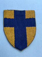 Load image into Gallery viewer, Original British Army HQ Low Countries, Hamburg District (RBOR) Shoulder Badge - The Militaria Shop