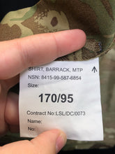 Charger l'image dans la galerie, British Army MTP Camouflaged Combat Barrack Shirt - Size 170/95 - The Militaria Shop