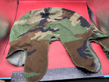 Load image into Gallery viewer, Original US Army M1 Camo Helmet Cover - Vietnam Found - Combat Worn - The Militaria Shop