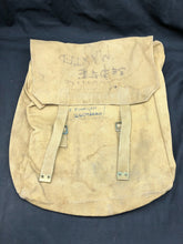 Load image into Gallery viewer, Original WW2 British Army 37 Pattern Webbing 1942 Dated Large Pack - The Militaria Shop