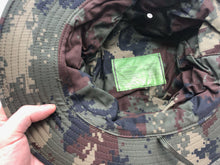 Load image into Gallery viewer, Genuine US Army Digital Jungle Camouflage Boonie Sun Hat Type II - Size 6 1/2 - The Militaria Shop
