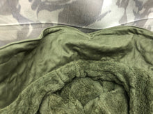 Load image into Gallery viewer, Original British Army OD Green Middle Parka Hood - Size Large - New Old Stock - The Militaria Shop