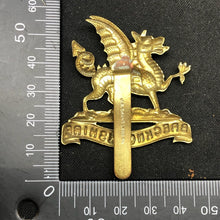 Load image into Gallery viewer, Genuine WW2 British Army Brass Cap Badge - Royal Berkshire Regiment - The Militaria Shop