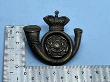 Load image into Gallery viewer, Original British Army - King's Own Yorkshire Light Infantry Victorian Cap Badge - The Militaria Shop