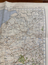 Charger l'image dans la galerie, Original WW2 British Army GSGS OS Map of England - Workington & Cockermouth - The Militaria Shop