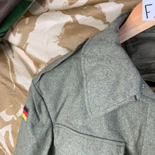 Load image into Gallery viewer, West German Field Jacket Green Wool Shirt Military Uniform Germany - 162/92 - The Militaria Shop
