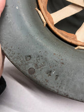 Charger l'image dans la galerie, Original WW2 British Home Front Civillian Zuckerman Helmet & Liner Set - The Militaria Shop