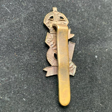 Load image into Gallery viewer, Original WW1 British Army Cap Badge - 13th Hussars - The Militaria Shop