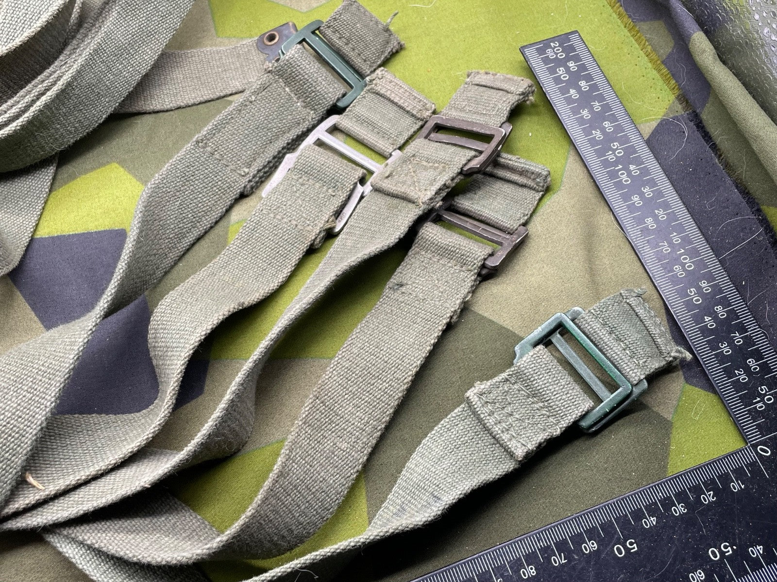 Original WW2 British Army 1944 Pattern Equipment Straps - The Militaria Shop