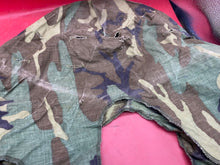 Load image into Gallery viewer, Original US Army M1 Camo Helmet Cover - Vietnam Found - Combat Worn - The Militaria Shop