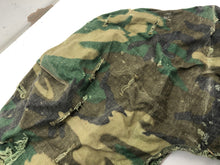 Charger l'image dans la galerie, Original US Army Vietnam War Era M1 Camo Helmet Cover - Local Find - Combat Worn - The Militaria Shop