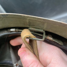 Load image into Gallery viewer, Original WW2 French Army M1926 Adrian Helmet Complete with Liner & Chinstrap - The Militaria Shop