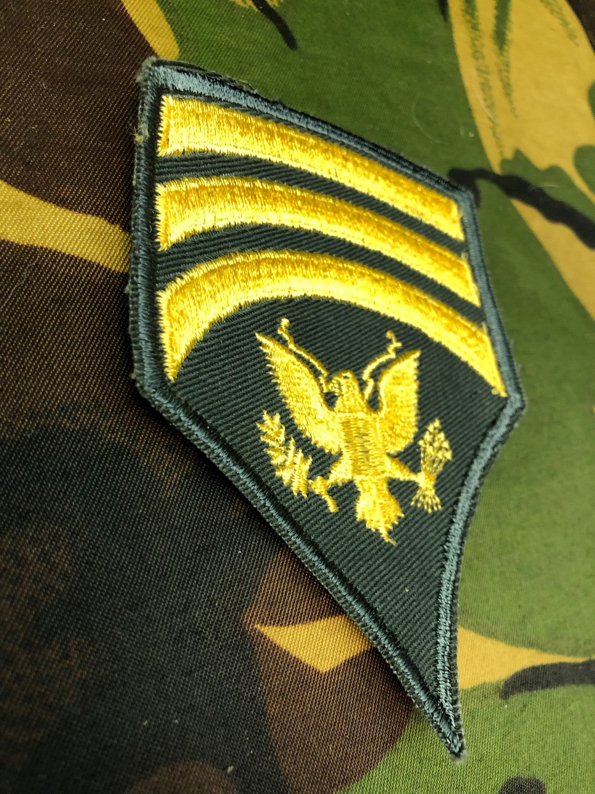 Original US Specialist E-7 Rank Patch Badge - The Militaria Shop